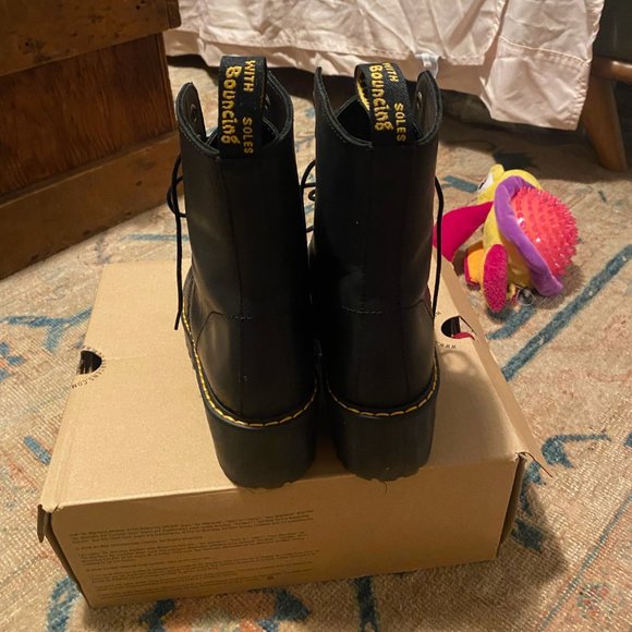 Doc Martin Shriver Hi Fashion Boot - Black - Picture 3 of 6